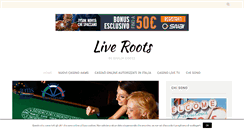 Desktop Screenshot of liveroots.com